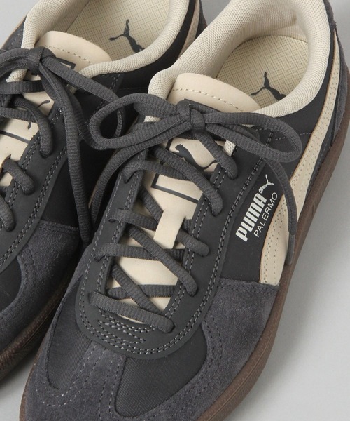 PUMA(プーマ)の「【PUMA】PALERMO POP/608388(スニーカー・レディース・グレー/レッド・MEDIUM/LARGE)」の5枚目の写真