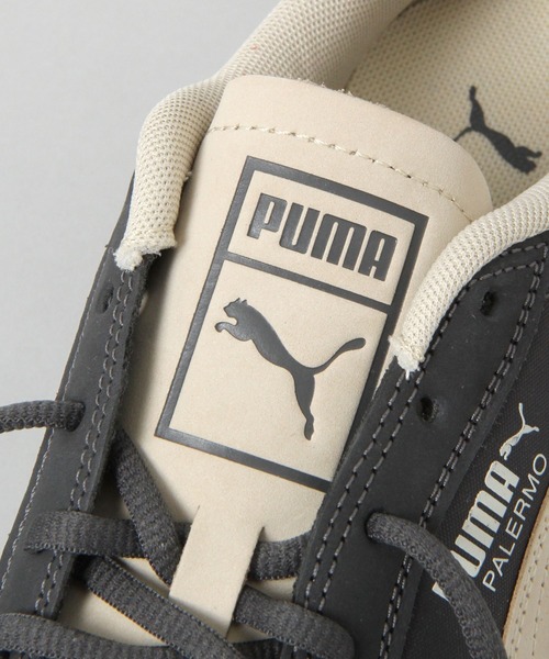 PUMA(プーマ)の「【PUMA】PALERMO POP/608388(スニーカー・レディース・グレー/レッド・MEDIUM/LARGE)」の3枚目の写真