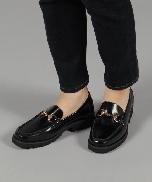 studio CLIP（スタディオクリップ）の「【ARTESANOS】BIT LOAFER（ローファー・レディース・ブラック・MEDIUM/LARGE）」の4枚目の写真