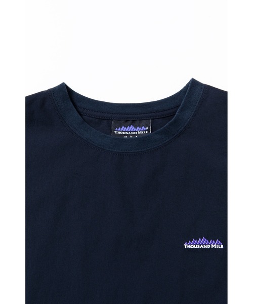 THOUSAND MILE（サウザンドマイル）の「[L's]SHORT SLEEVE T-SHIRT & SKIRT SET NY/PU/ショートスリーブTシャツ＆スカートセット 【撥水,４WAYストレッチ, UVカット,セットアップ】（セットアップ・レディース・チャコールグレー/ネイビー/ブラック/カーキ/オリーブ/レンガ・FREE）」の7枚目の写真