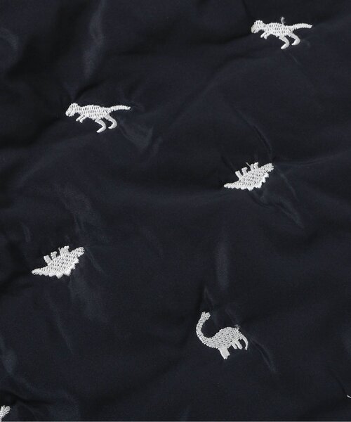 apres les cours（アプレレクール）の「中綿刺繍マント（おくるみ・キッズ・ネイビー/アイボリー・80/90）」の13枚目の写真