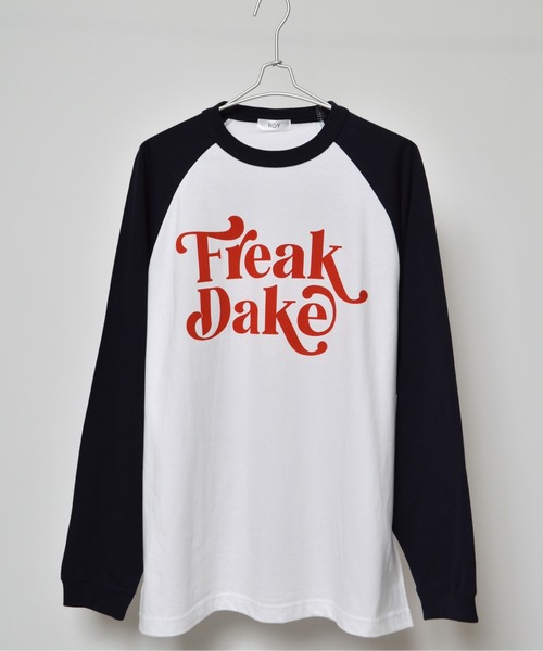 DOUBLE STEAL(ダブルスティール)の「FREAK DAKE ラグランロンT(Tシャツ/カットソー・メンズ・バーガンディー/ブラック/ネイビー・MEDIUM/X-LARGE/LARGE)」の12枚目の写真