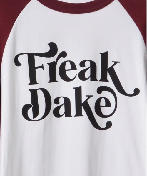 DOUBLE STEAL(ダブルスティール)の「FREAK DAKE ラグランロンT(Tシャツ/カットソー・メンズ・バーガンディー/ブラック/ネイビー・MEDIUM/X-LARGE/LARGE)」の22枚目の写真