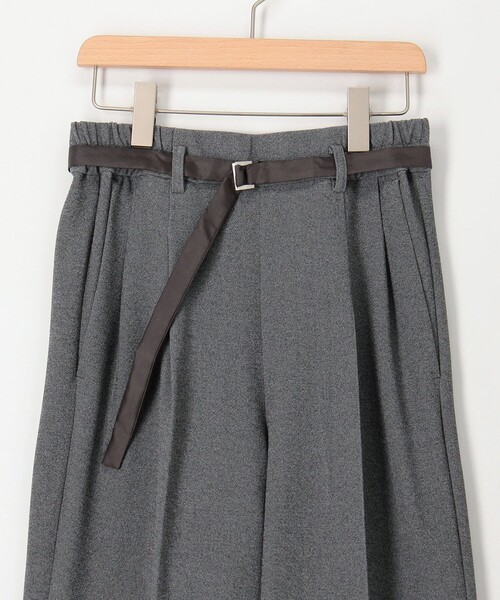 MICO COULIER（ミコクリエ）の「《セットアップ対応》ハイストレッチジョーゼットパンツ（その他パンツ・レディース・グレー系その他/ネイビー/チャコールグレー・38/36）」の10枚目の写真