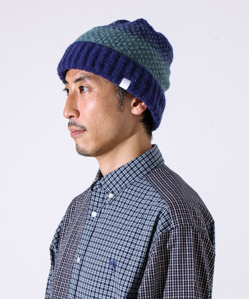 halo commodity（ハロ　コモディティー）の「【halo Commodity/ハロ コモディティー】Nest Watch（ニットキャップ/ビーニー・メンズ・ブルー系その他/ブラック/グレー系その他/ブラウン系その他・FREE）」の5枚目の写真