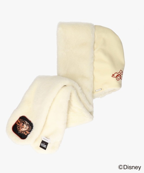 OVERRIDE（オーバーライド）の「OVERRIDE / VILLAINS / REV FAKEFUR HOOD / オーバーライド（ハット・レディース・ホワイト/ブラック・57~59cm）」の3枚目の写真