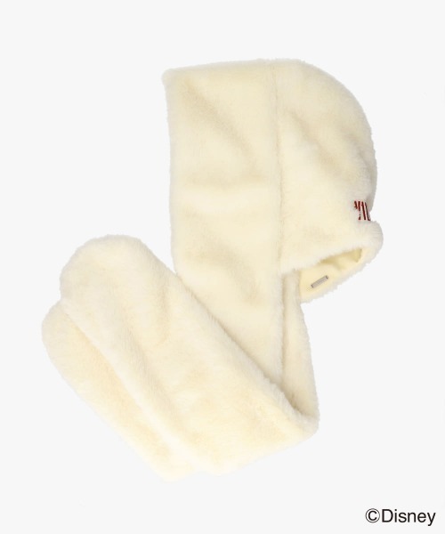 OVERRIDE（オーバーライド）の「OVERRIDE / VILLAINS / REV FAKEFUR HOOD / オーバーライド（ハット・レディース・ホワイト/ブラック・57~59cm）」の5枚目の写真