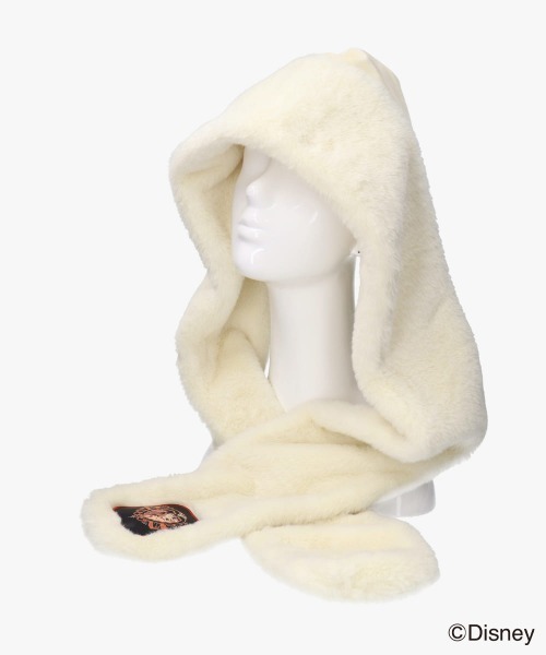 OVERRIDE（オーバーライド）の「OVERRIDE / VILLAINS / REV FAKEFUR HOOD / オーバーライド（ハット・レディース・ホワイト/ブラック・57~59cm）」の6枚目の写真