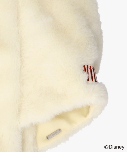 OVERRIDE（オーバーライド）の「OVERRIDE / VILLAINS / REV FAKEFUR HOOD / オーバーライド（ハット・レディース・ホワイト/ブラック・57~59cm）」の8枚目の写真