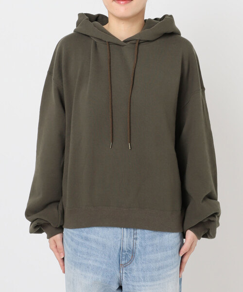 plage（プラージュ）の「Raw Umber フーディー（パーカー・レディース・ブラウン/ブラック・FREE）」の6枚目の写真