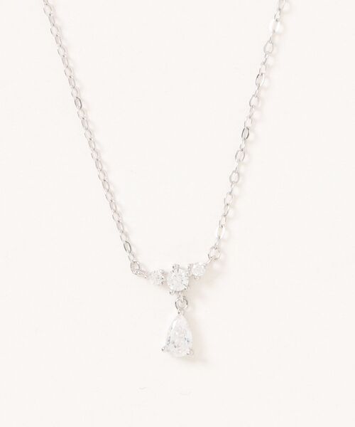 【blatto 925silver】シルバー925 ドロップモチーフネックレス esm-necklace-30-25