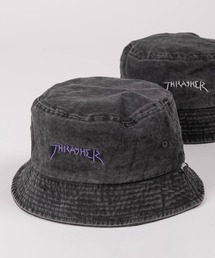 THRASHER（スラッシャー）の「【79】【THRASHER/スラッシャー】ウォッシュ加工 ワンポイント ブランドロゴハット（ハット）」