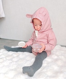 Grattis（グラッティス）の「(KE)ユニセックス イベント用 ベビー ハロウィン くまみみロンパース コスチューム（ロンパース）」