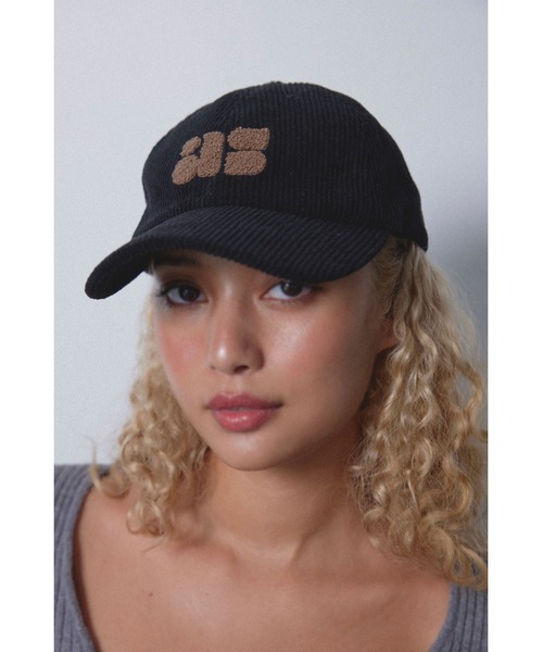 Corduroy Cap/ コーデュロイ ロゴキャップ（キャップ）｜ALEXIA STAM