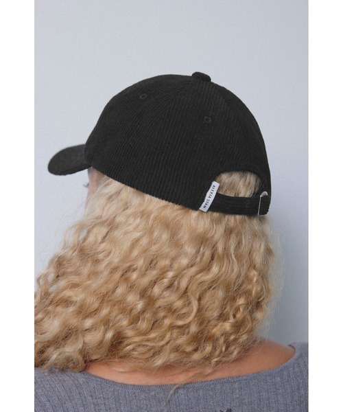 ALEXIA STAM(アリシアスタン)の「Corduroy Cap/ コーデュロイ ロゴキャップ(キャップ・レディース・ネイビー/レッド/ブラック/アイボリー・FREE)」の13枚目の写真