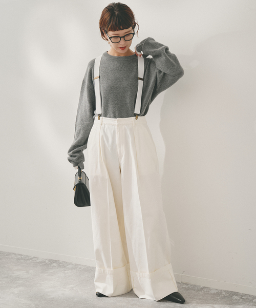 セール】Higuchi*S サスペンダーツキチノパン（チノパンツ）｜Spick