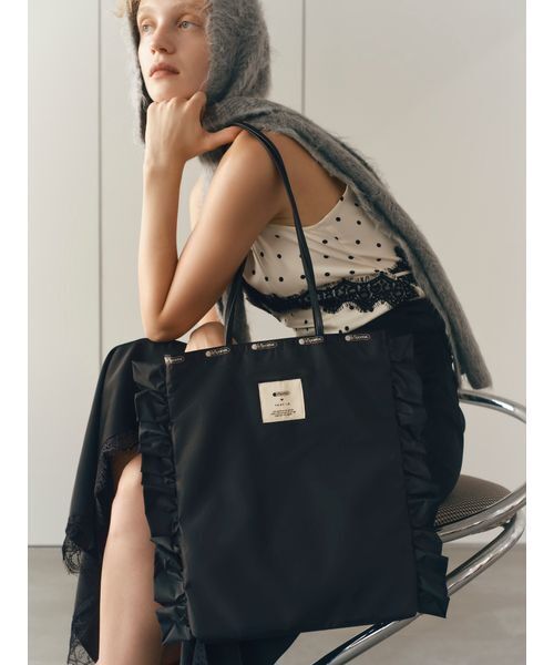 LeSportsac× FRAY I.D】RF VERTICAL CITY TOTE（ハンドバッグ）｜FRAY