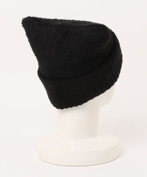 FILA（フィラ）の「FILA（フィラ）ねこ耳ニット帽/ニットワッチ/ニットキャップ レディース メンズ  ユニセックス（ニットキャップ/ビーニー・レディース・ホワイト/ブラック・FREE）」の3枚目の写真
