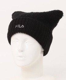 FILA | FILA（フィラ）ねこ耳ニット帽/ニットワッチ/ニットキャップ レディース メンズ  ユニセックス(ニットキャップ/ビーニー)