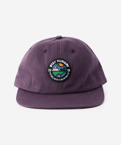 Bshop（ビショップ）の「STAY HUNGRY | YMGU 90‘s コットン 6Pキャップ（キャップ・レディース・パープル系その他・F）」の3枚目の写真