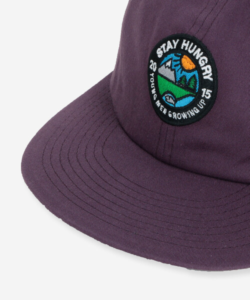 Bshop（ビショップ）の「STAY HUNGRY | YMGU 90‘s コットン 6Pキャップ（キャップ・レディース・パープル系その他・F）」の6枚目の写真