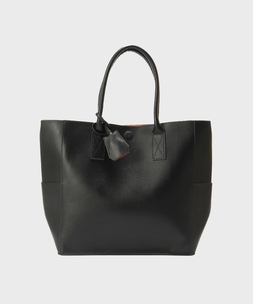 fellowww / フェロー】別注 フェイクレザー トート バッグ (クラッチ