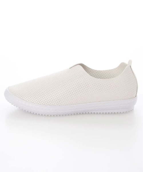 enchanted（エンチャンテッド）の「MELLOW【魔法の靴】パンチングメッシュソフトバブーシュ（スニーカー・レディース・ネイビー/プラチナム/ブラック/アイボリー/シルバー・22.5/23/23.5/24/24.5/25/25.5）」の20枚目の写真