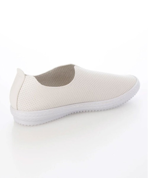 enchanted（エンチャンテッド）の「MELLOW【魔法の靴】パンチングメッシュソフトバブーシュ（スニーカー・レディース・ネイビー/プラチナム/ブラック/アイボリー/シルバー・22.5/23/23.5/24/24.5/25/25.5）」の21枚目の写真