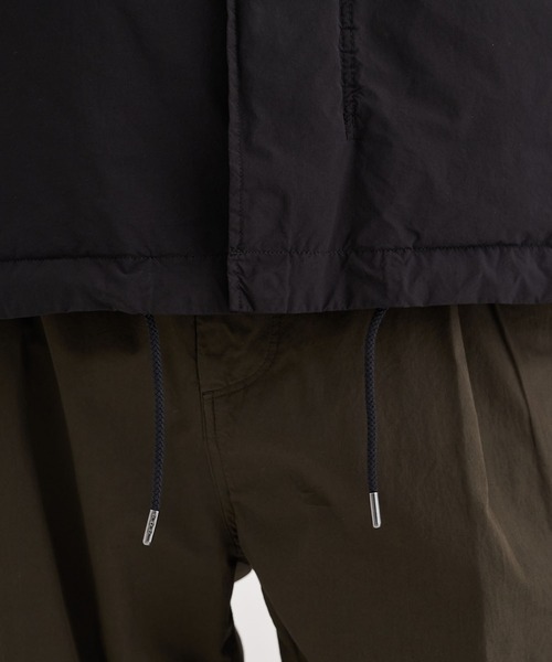 ATON(エイトン)の「【ATON / エイトン】別注SHORT SHORT MODS(モッズコート・メンズ・ダークグレー/ブラック・2/4/6)」の10枚目の写真