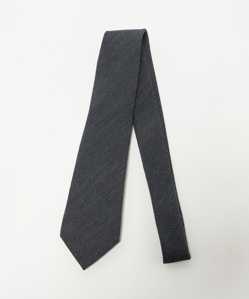 セール】ウール シルク ソリッド ネクタイ＜A DAY IN THE LIFE