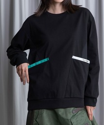 MARECHAL TERRE | ポケットデザインコンビネーショントップス(Tシャツ/カットソー)