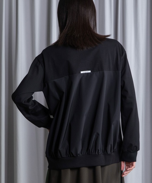 MARECHAL TERRE（マルシャルテル）の「ポケットデザインコンビネーショントップス（Tシャツ/カットソー・レディース・ブラック系その他/サンドベージュ/ホワイト系その他/ベージュ系その他/ブラック・MEDIUM）」の19枚目の写真