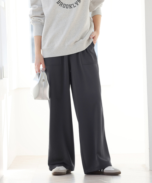 JOURNAL STANDARD relume(ジャーナルスタンダード レリューム)の「《追加2》サテンベイカーパンツ(その他パンツ・レディース・ブラック系その他/ブラウン・36/38)」の6枚目の写真