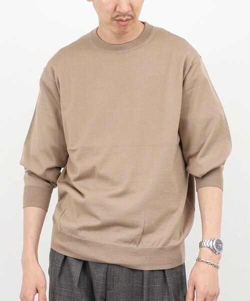 【新品】25AW BATONER クルーネック(アイボリー) ニット・セーター 楽天市場】バトナー batoner（ニット・セーター｜トップス