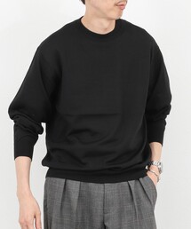 ウォッシャブル クルーネックニット 25AW
