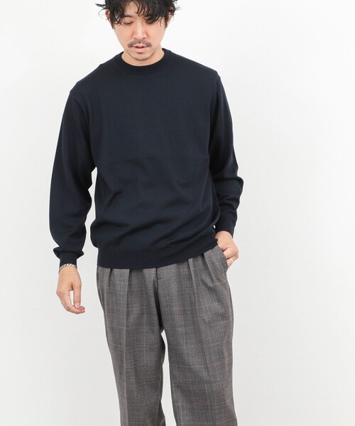 NOLLEY'S（ノーリーズ）の「ウォッシャブル クルーネックニット 25AW