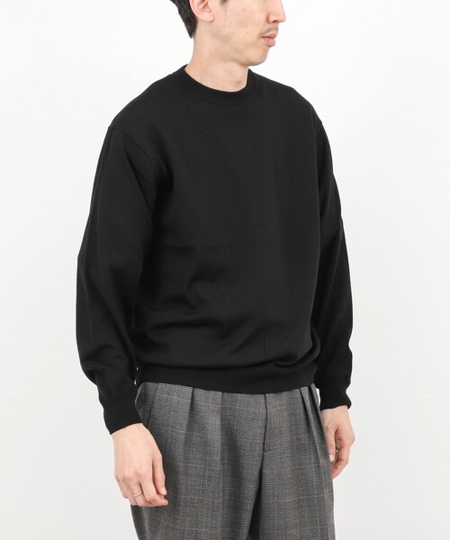 NOLLEY’S（ノーリーズ）の「ウォッシャブル クルーネックニット 25AW（ニット/セーター・メンズ・ロイヤルブルー/ネイビー/ベージュ/ブラック・M/L/S）」の10枚目の写真