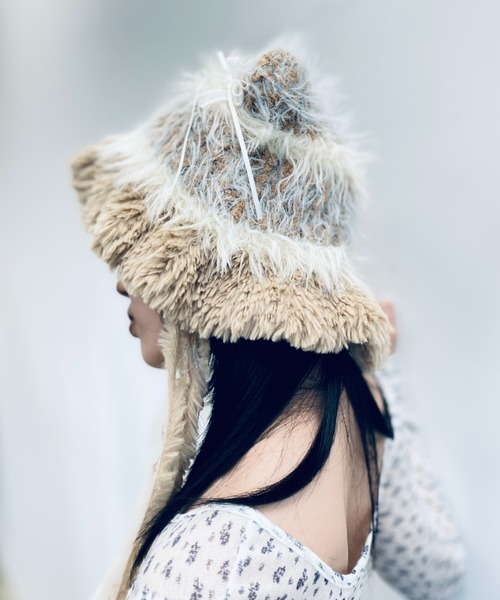 Y2K】クラゲビーニー（ニットキャップ/ビーニー）｜Y2K SYNAPSE