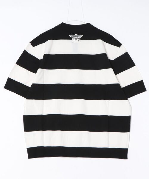 BOY LONDON(ボーイロンドン)の「【BOY LONDON】COLLEGE BORDER POLO SHIRT(ポロシャツ・メンズ・ブラック・MEDIUM/LARGE/X-LARGE)」の15枚目の写真