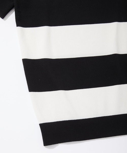 BOY LONDON(ボーイロンドン)の「【BOY LONDON】COLLEGE BORDER POLO SHIRT(ポロシャツ・メンズ・ブラック・MEDIUM/LARGE/X-LARGE)」の11枚目の写真