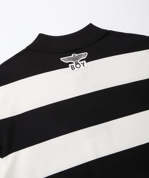 BOY LONDON(ボーイロンドン)の「【BOY LONDON】COLLEGE BORDER POLO SHIRT(ポロシャツ・メンズ・ブラック・MEDIUM/LARGE/X-LARGE)」の12枚目の写真