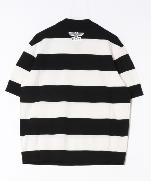 BOY LONDON(ボーイロンドン)の「【BOY LONDON】COLLEGE BORDER POLO SHIRT(ポロシャツ・メンズ・ブラック・MEDIUM/LARGE/X-LARGE)」の14枚目の写真