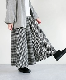 ウール袴パンツ