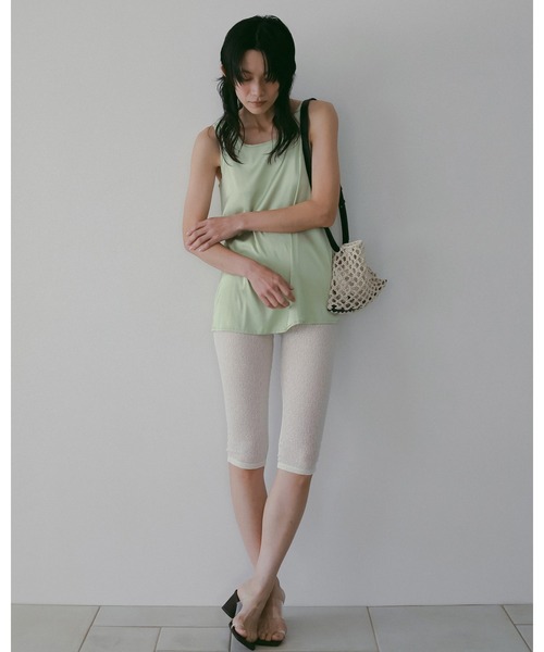 anuke(アンヌーク)の「Macrame Shoulder Bag(ショルダーバッグ・レディース・アイボリー/ブラック・FREE)」の5枚目の写真