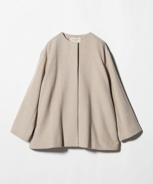 UNITED ARROWS(ユナイテッドアローズ)の「バック フレア ショート コート(その他アウター・レディース・オフホワイト/ブラック/ベージュ・38/36)」の18枚目の写真