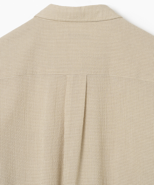 Millo Archive（ミロ アーカイブ）の「ドットチェックシャツ[ライトブラウン]（シャツ/ブラウス・メンズ・その他・X-LARGE/MEDIUM/LARGE）」の6枚目の写真