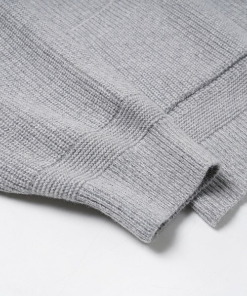 FRIZMWORKS(フリズムワークス)の「WOOL DECK ZIP UP CARDIGAN _ LIGHT GRAY(カーディガン/ボレロ・レディース・その他・SMALL/MEDIUM/LARGE/X-LARGE)」の6枚目の写真