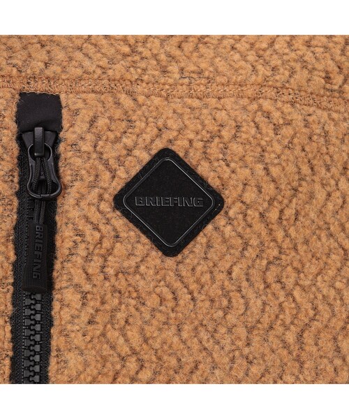 BRIEFING(ブリーフィング)の「【BRIEFING GOLF/ブリーフィングゴルフ】MS WOOL BOA VEST(ブルゾン・メンズ・ライトグレー/ブラック・L/M)」の14枚目の写真