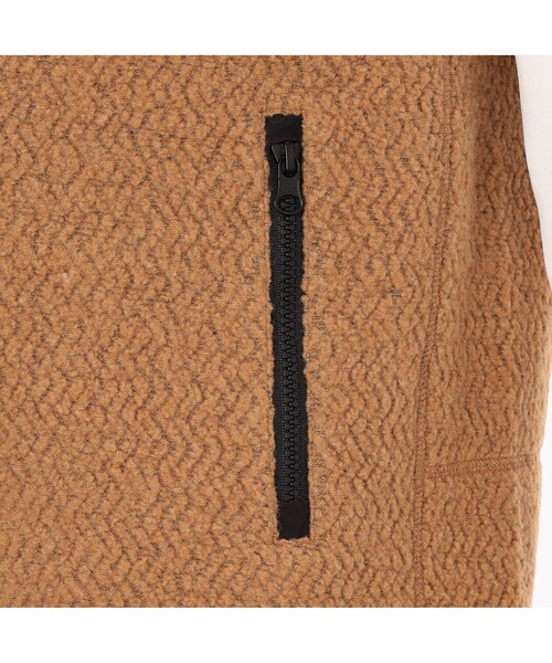 BRIEFING(ブリーフィング)の「【BRIEFING GOLF/ブリーフィングゴルフ】MS WOOL BOA VEST(ブルゾン・メンズ・ライトグレー/ブラック・L/M)」の5枚目の写真