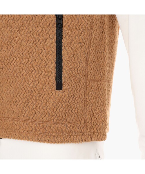 BRIEFING(ブリーフィング)の「【BRIEFING GOLF/ブリーフィングゴルフ】MS WOOL BOA VEST(ブルゾン・メンズ・ライトグレー/ブラック・L/M)」の6枚目の写真